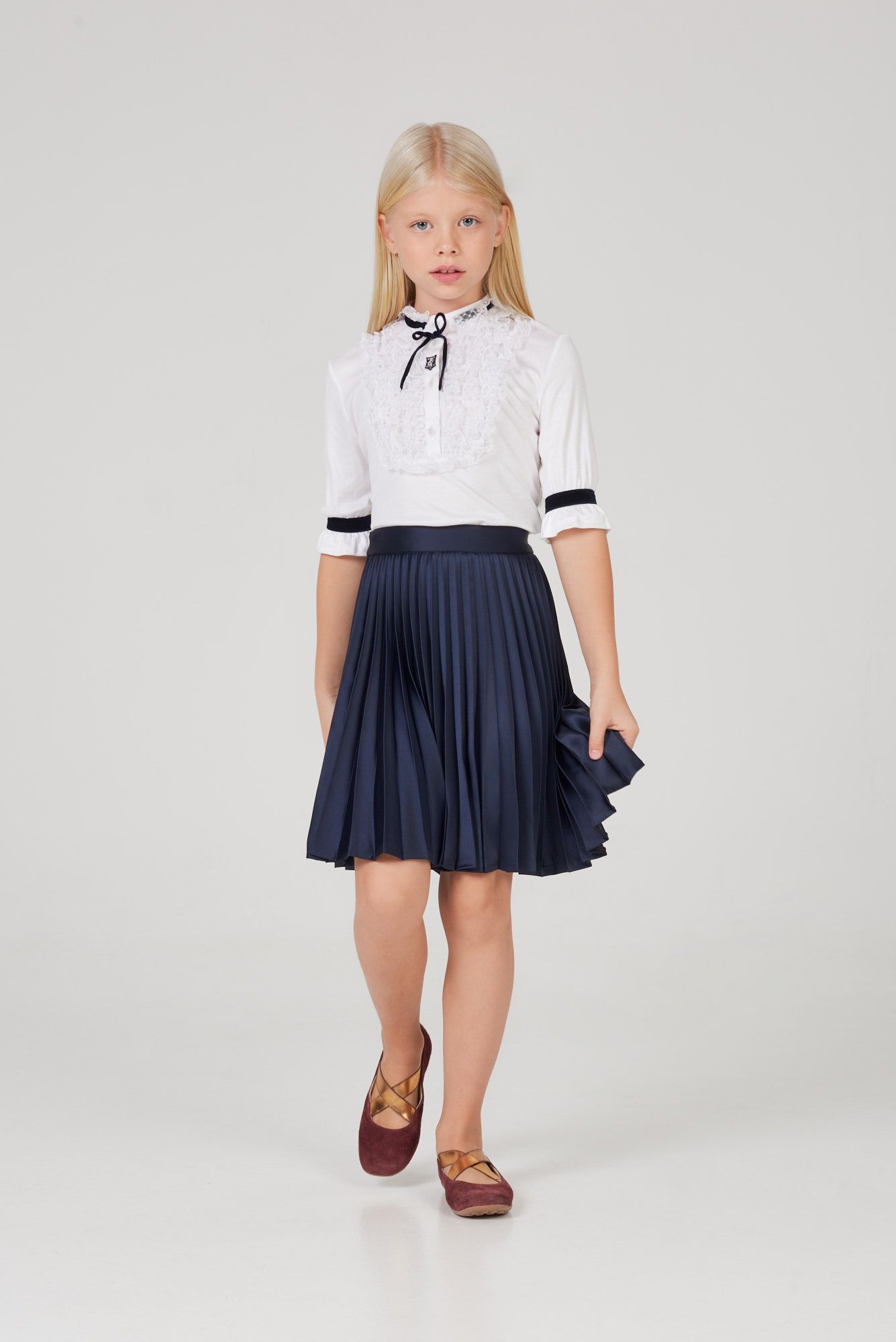 Блузка школьная для девочки 421.31